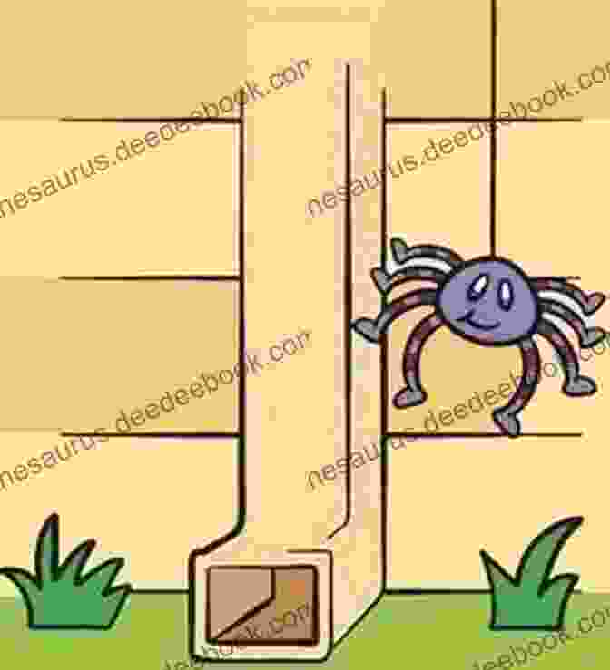 A Cartoon Illustration Of A Spider Climbing Up A Water Spout The Itsy Bitsy Spider (Favorite Children S Songs)