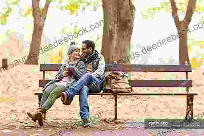 A Couple Growing Old Together, Sitting On A Park Bench Best Moments Of Your Life : Fall In Love