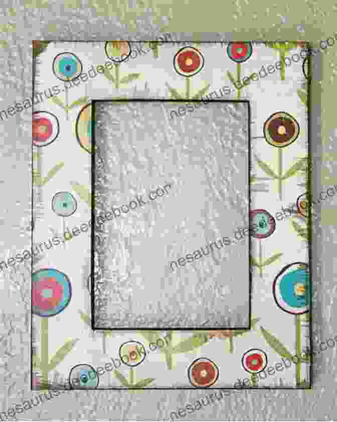 A Decoupage Picture Frame With A Floral Design, Featuring A Wooden Frame And Intricate Paper Cutouts. Mollie Makes: 23 Unique Craft Projects To Make This Year