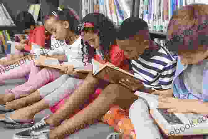 A Group Of Children Reading Books In A Classroom. Closing The Vocabulary Gap Alex Quigley