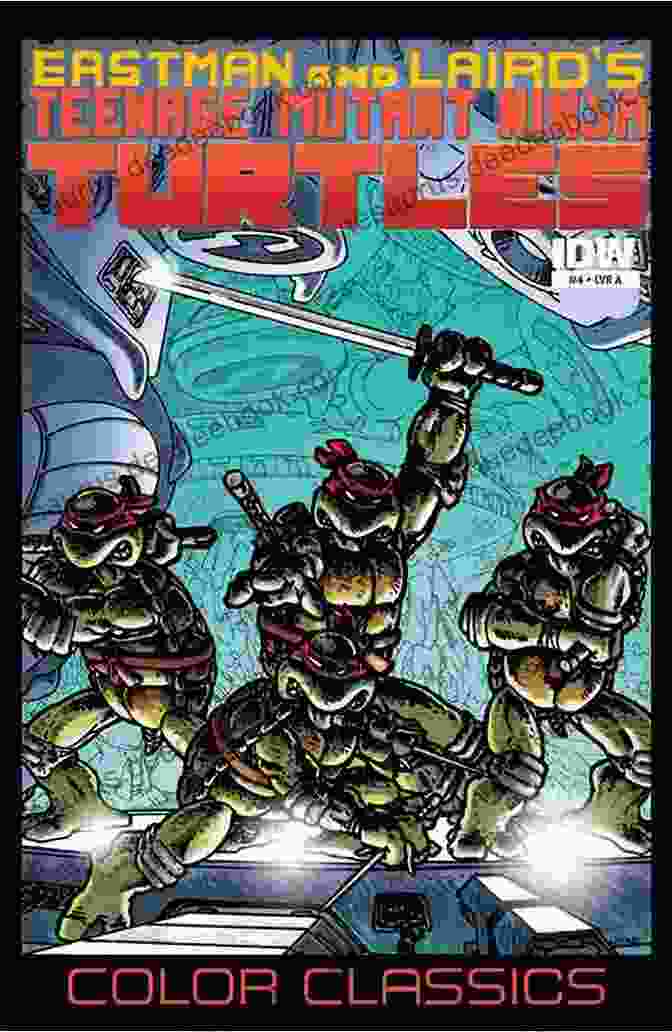 A Photograph Of The Cover Of The First Teenage Mutant Ninja Turtles Comic Book. Place For Peter A Elizabeth Laird