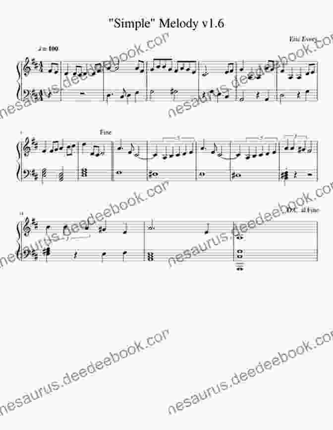 A Sheet Music Excerpt With Simple Melodies For Beginners HOW TO PLAY THE RECORDER FOR BEGINNERS: The Complete Step By Step Guide To Learn How To Play The Recorder And Become An Expert With Ease