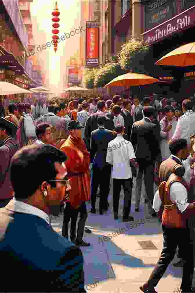 A Vibrant Street Scene In A Bustling City, With People From Diverse Backgrounds Interacting And Going About Their Daily Lives. Meanderings November 2024: A Quarterly Travel Photography Magazine