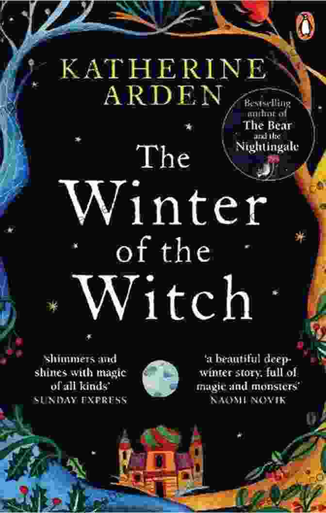 Bewitching Book Cover Of 'Witch For Mr Winter' Featuring A Captivating Witch Surrounded By Festive Winter Elements And Twinkling Lights A Witch For Mr Winter (Witches Of Christmas Grove 3)