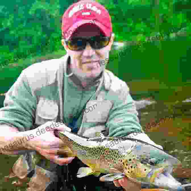 Brown Trout Caught On A Fly While Fly Fishing In Connecticut Fly Fishing In Connecticut: A Guide For Beginners (Garnet Books)