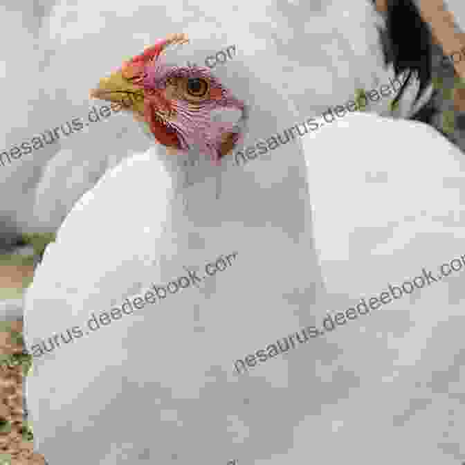 Cornish Cross Chicken With White Feathers And A Broad Chest The Best Backyard Chicken Breeds: A List Of Top Birds For Pets Eggs And Meat (Livestock 2)
