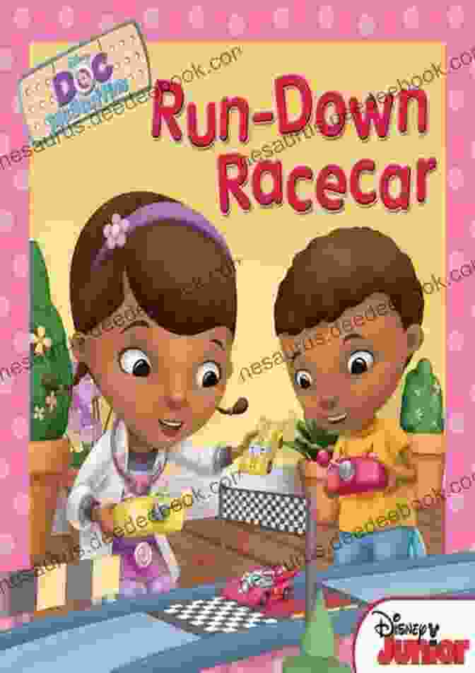 Cover Of The Run Down Race Car Disney Storybook Doc McStuffins: Run Down Race Car (Disney Storybook (eBook))