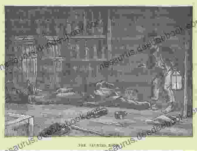 Engraving Depicting Tom Sawyer And Injun Joe In A Confrontation The Adventures Of Tom Sawyer: 1884 Illustrated Edition