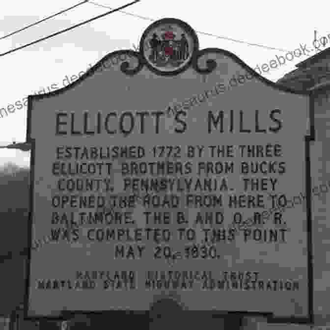 Founding Of Ellicott City In 1772 Ellicott City (Then And Now)