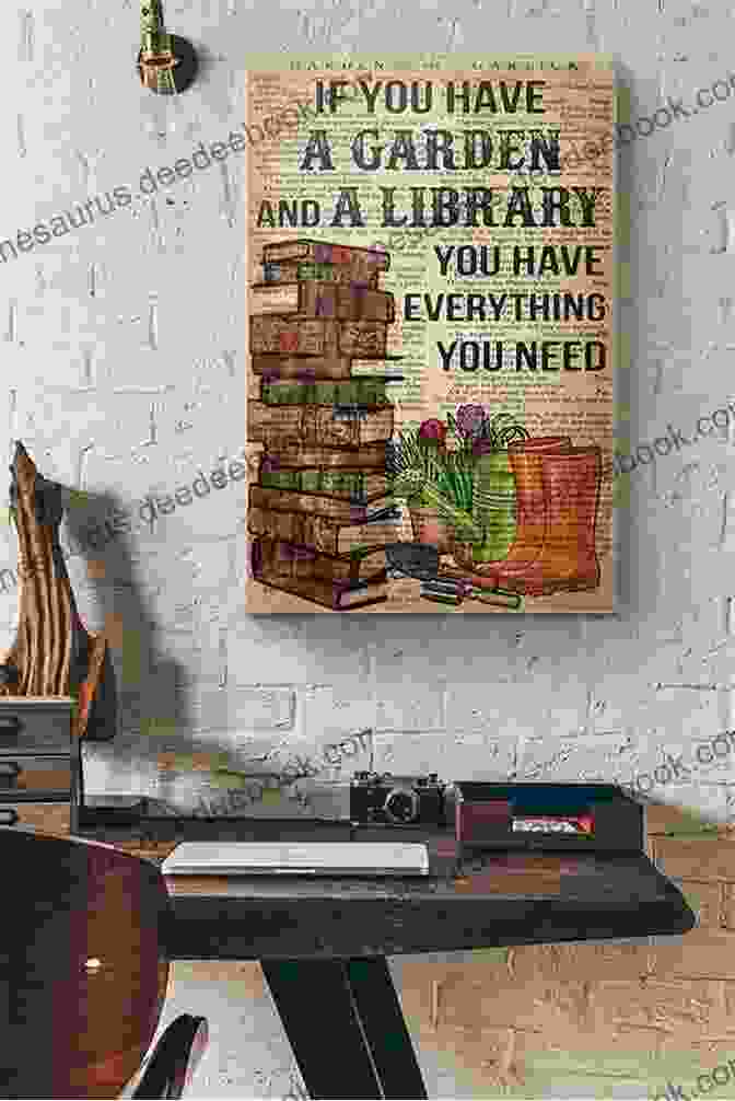 Gardening Quote Cross Stitch Pattern: 'If You Have A Garden And A Library, You Have Everything You Need.' Gardening Quote Cross Stitch Pattern #1: Printable Green Plant PDF Pattern DMC Floss 2 Kinds Of Charts
