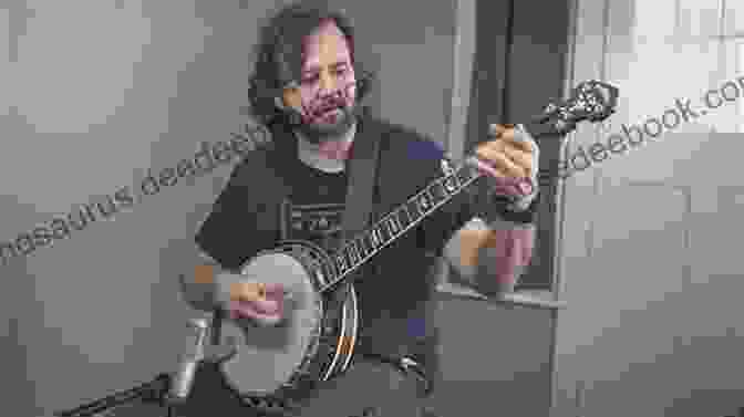 Image Of A Banjo Player Demonstrating Hammer Ons And Pull Offs My First Gospel Banjo Picking Songs