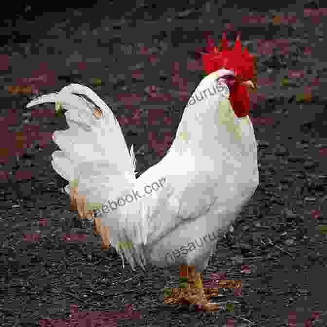 Leghorn Chicken With White Feathers And A Yellow Comb The Best Backyard Chicken Breeds: A List Of Top Birds For Pets Eggs And Meat (Livestock 2)
