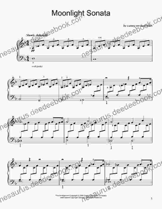 Moonlight Sonata Sheet Music By Ludwig Van Beethoven The Most Relaxing Songs For Piano Solo