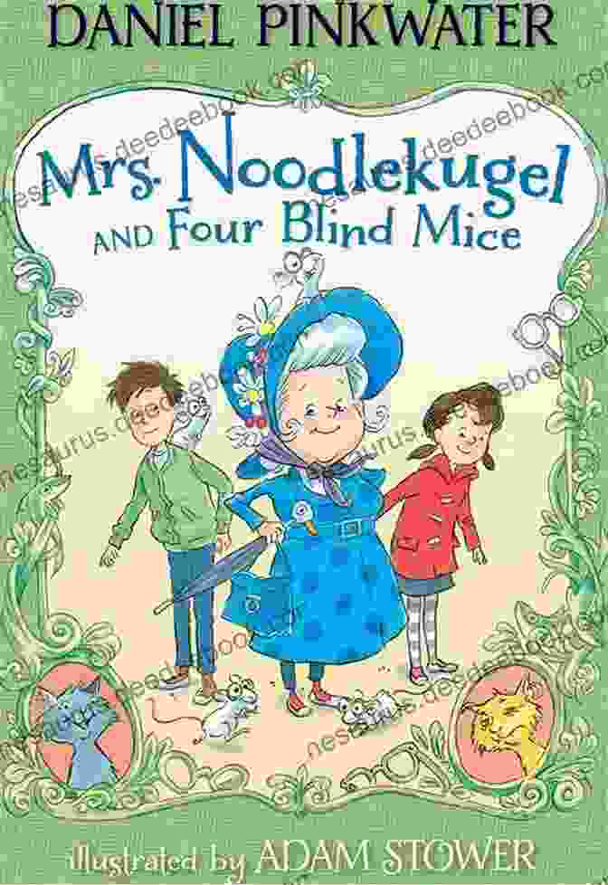 Mrs. Noodlekugel And The Four Blind Mice Sitting On A Bench In The Park Mrs Noodlekugel And Four Blind Mice