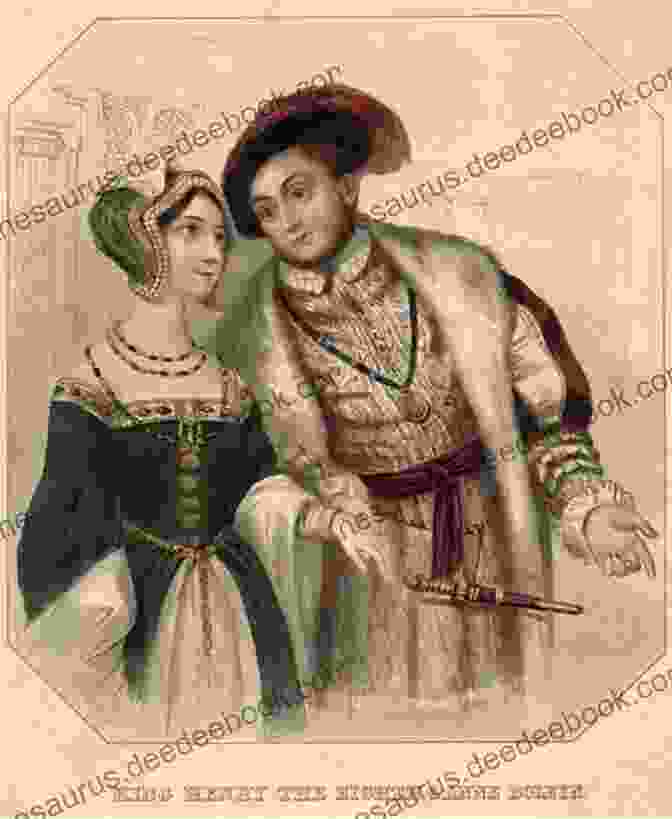 Painting Depicting The Marriage Of Henry VIII And Anne Boleyn, With The King Looking Smitten And Anne Appearing Poised And Elegant. Anne Boleyn A King S Obsession: A Novel (Six Tudor Queens 2)