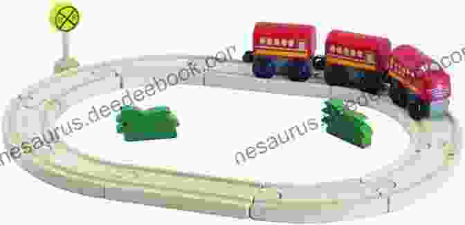 PlanToys Wooden Train Set New York City Subway Trains: 12 Classic Punch And Build Trains: 12 Classic Punch And Build Trains