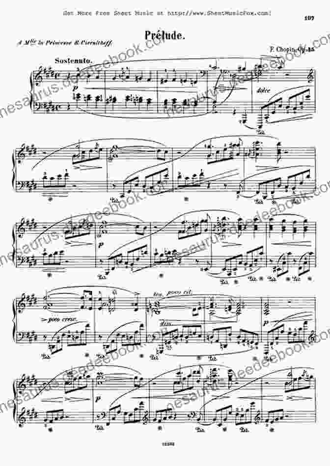Prelude No. 1 Sheet Music By Frédéric Chopin The Most Relaxing Songs For Piano Solo