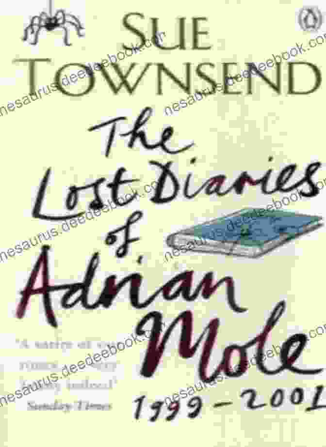 The Lost Diaries Of Adrian Mole 1999 2001 Book Cover With A Teenage Adrian Mole Looking Bewildered The Lost Diaries Of Adrian Mole 1999 2001 (The Adrian Mole Series)