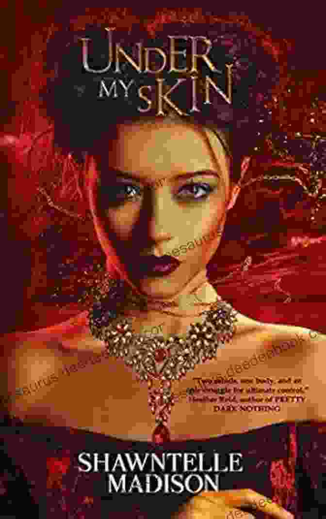 Under My Skin: The Immortality Strain Book Cover Featuring A Woman With A Robotic Arm And A Biomechanical Pattern On Her Skin Under My Skin (The Immortality Strain 1)